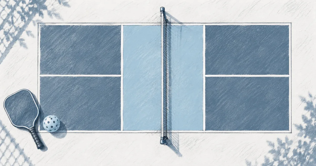 Pickleball Court Size Calculator